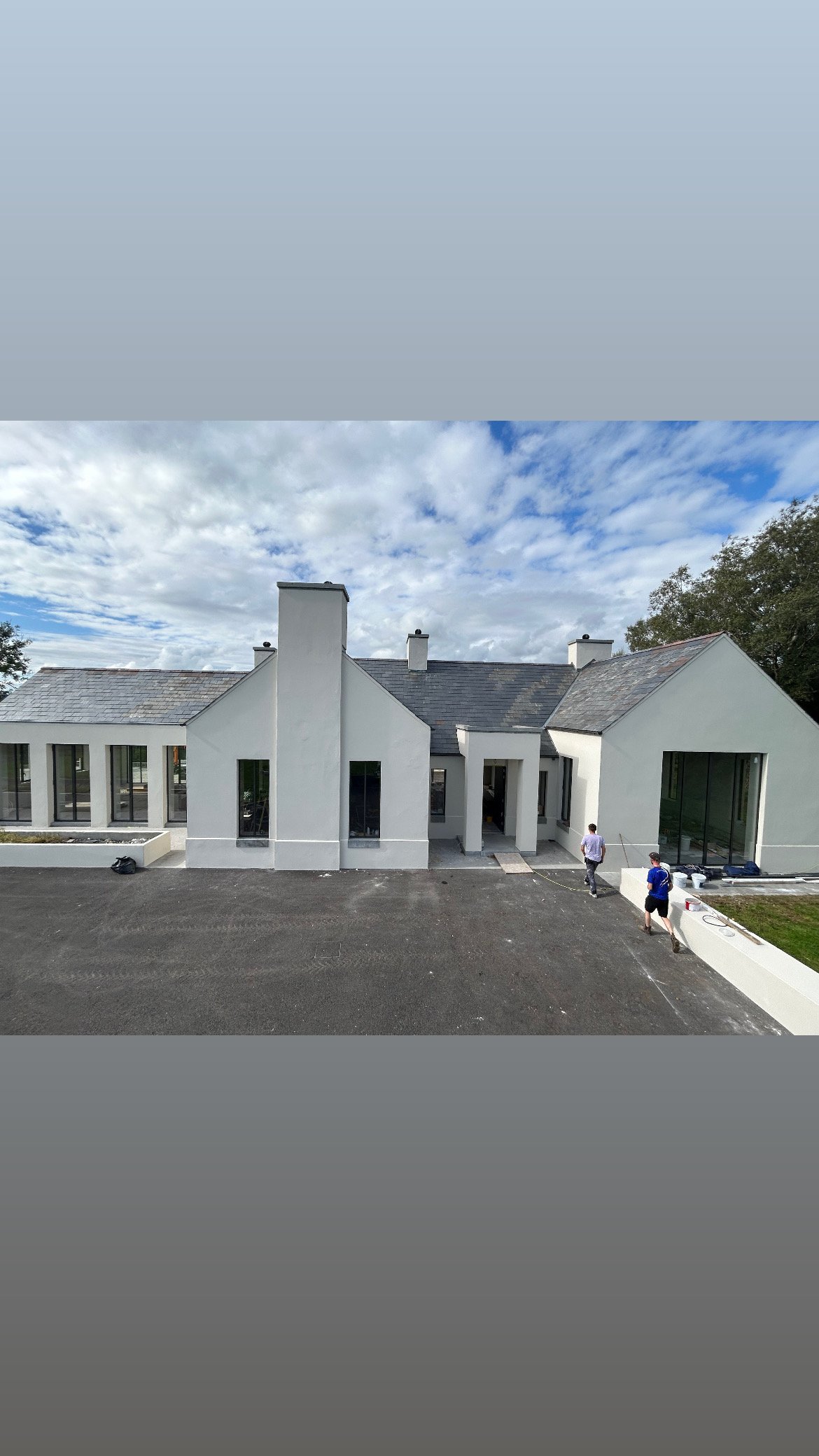 Exterior painting and finishing